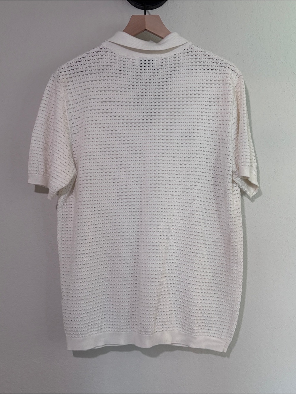 Topman Open Knit Floral Resort Shirt XS Coastal Grandfather European Summer - Picture 3 of 8